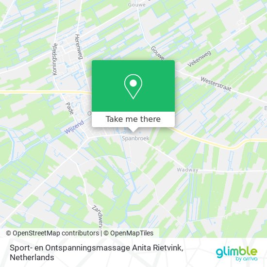 Sport- en Ontspanningsmassage Anita Rietvink map