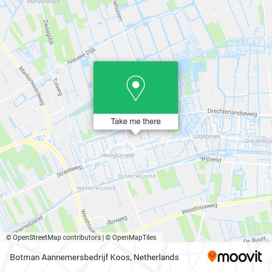 Botman Aannemersbedrijf Koos map