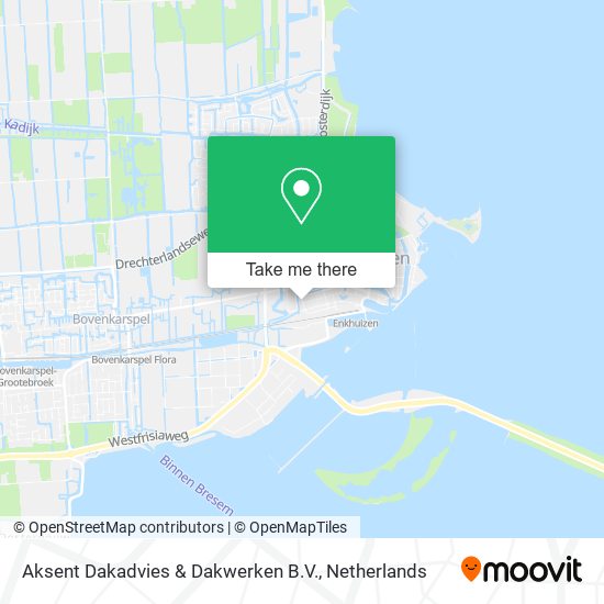 Aksent Dakadvies & Dakwerken B.V. map