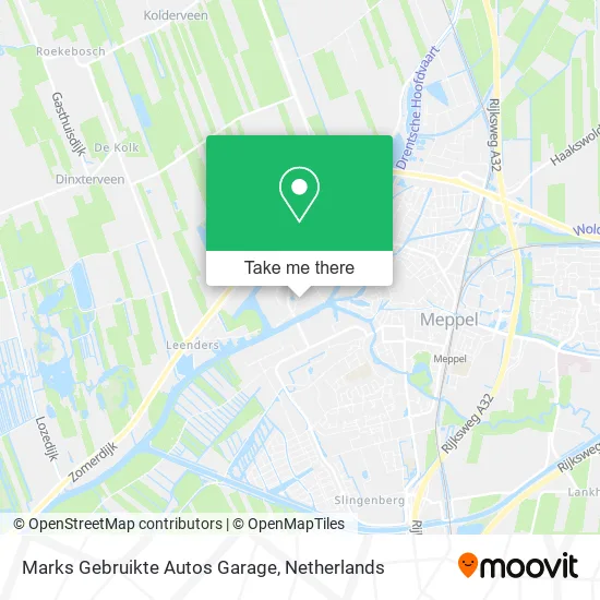 Marks Gebruikte Autos Garage map