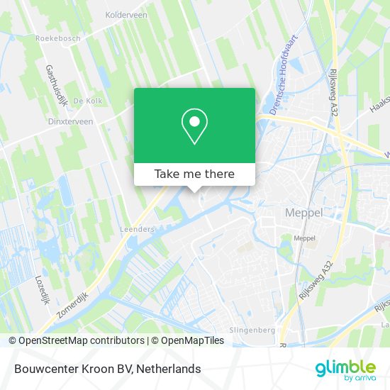 Bouwcenter Kroon BV map