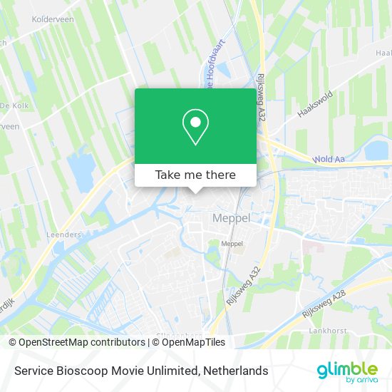 Service Bioscoop Movie Unlimited map