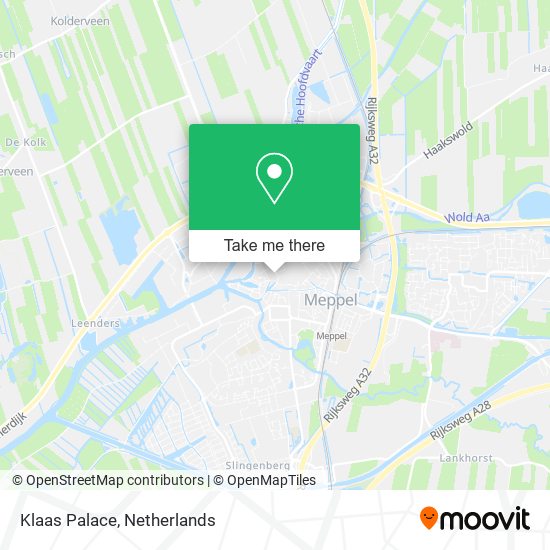 Klaas Palace map