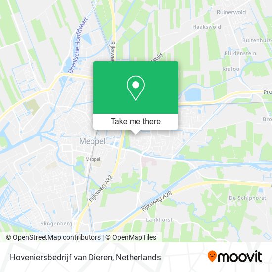 Hoveniersbedrijf van Dieren map