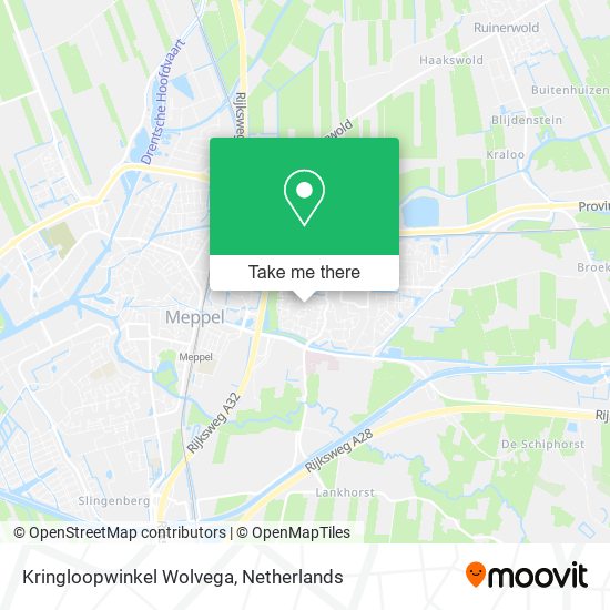 Kringloopwinkel Wolvega map