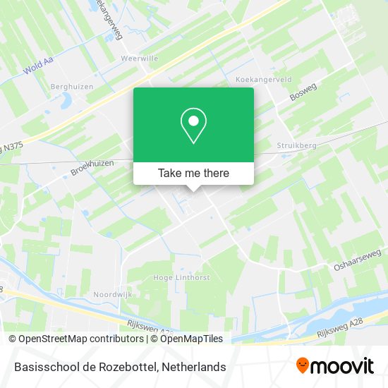 Basisschool de Rozebottel map