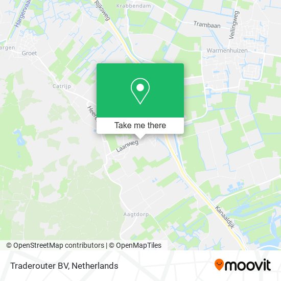 Traderouter BV map