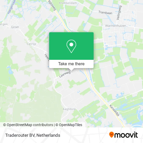 Traderouter BV map