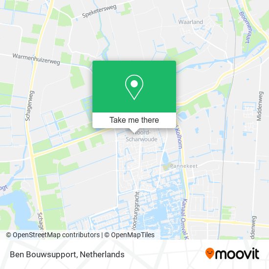 Ben Bouwsupport map