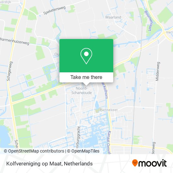 Kolfvereniging op Maat map