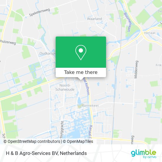 H & B Agro-Services BV map