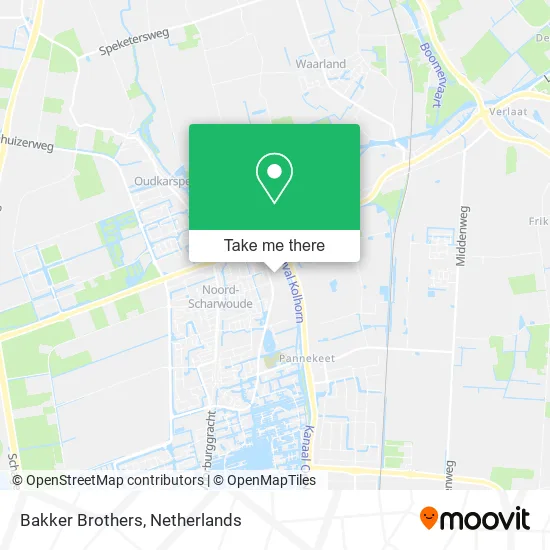 Bakker Brothers map