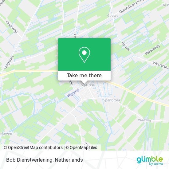 Bob Dienstverlening map