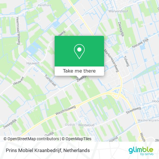 Prins Mobiel Kraanbedrijf map