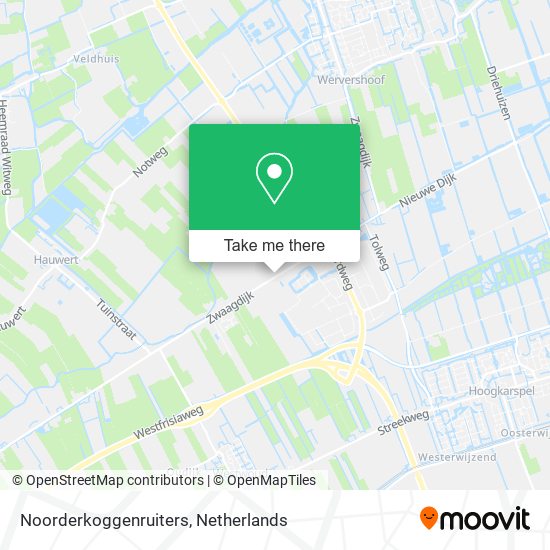 Noorderkoggenruiters Karte