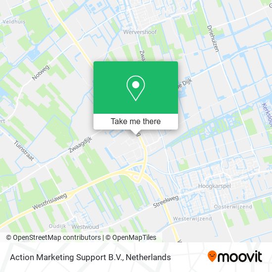 Action Marketing Support B.V. map