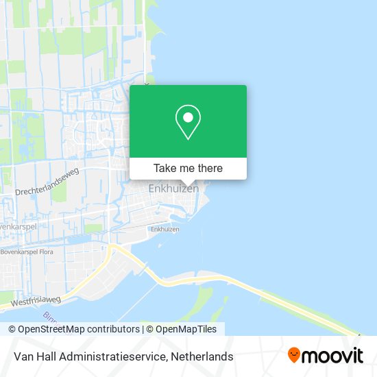 Van Hall Administratieservice map