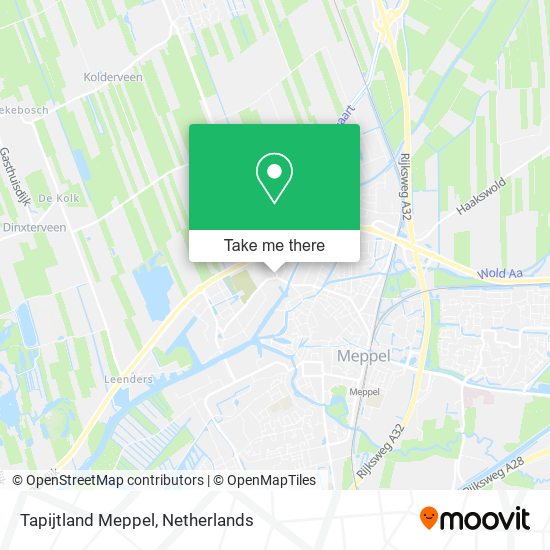 Tapijtland Meppel map