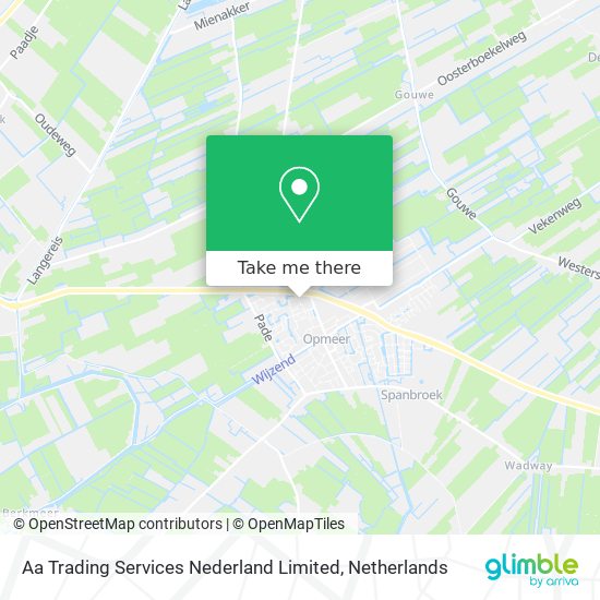 Aa Trading Services Nederland Limited map