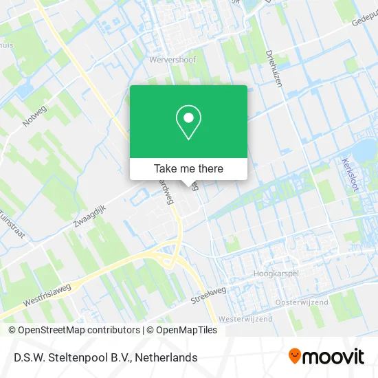 D.S.W. Steltenpool B.V. map