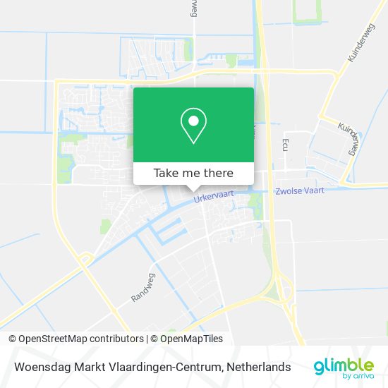 Woensdag Markt Vlaardingen-Centrum map