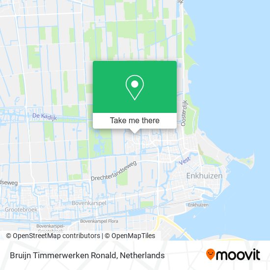 Bruijn Timmerwerken Ronald map