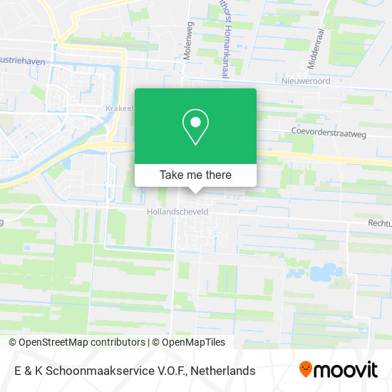 E & K Schoonmaakservice V.O.F. map