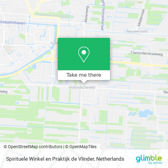 Spirituele Winkel en Praktijk de Vlinder Karte