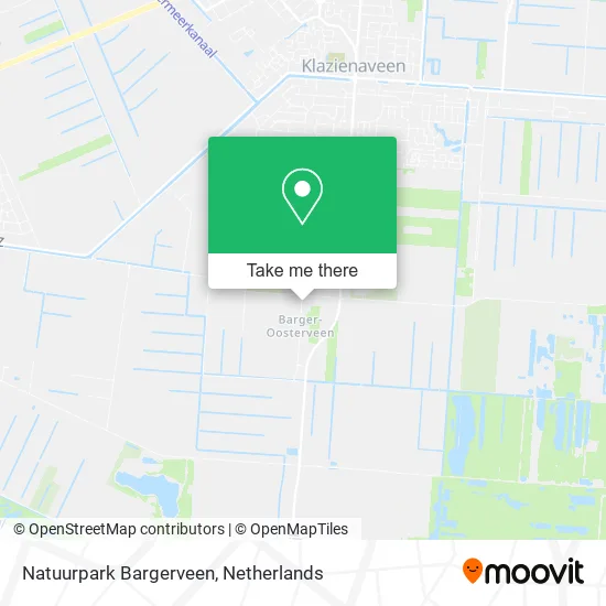 Natuurpark Bargerveen map