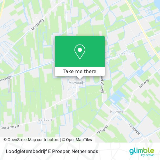 Loodgietersbedrijf E Prosper map