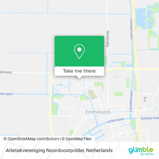 Atletiekvereniging Noordoostpolder Karte