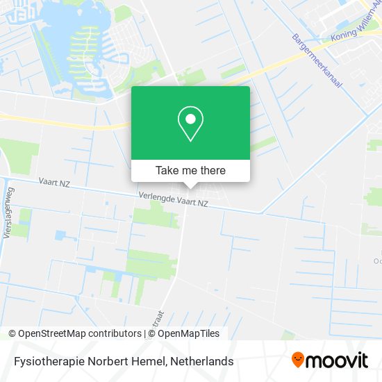 Fysiotherapie Norbert Hemel map