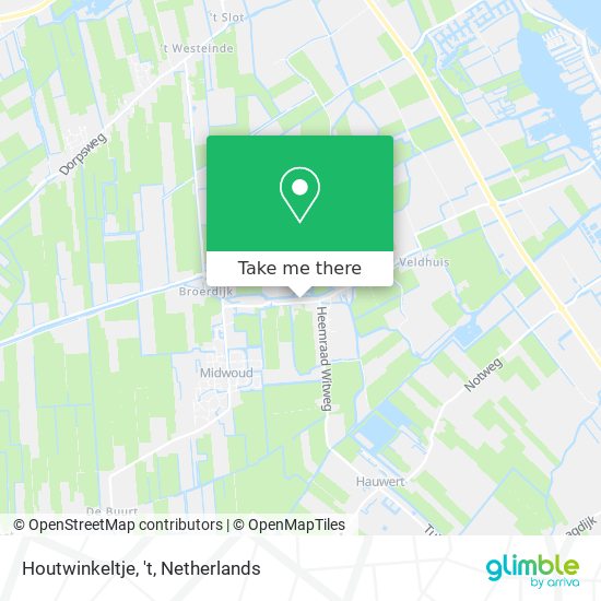 Houtwinkeltje, 't map