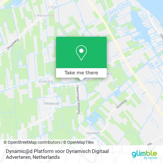 Dynamic@d Platform voor Dynamisch Digitaal Adverteren Karte