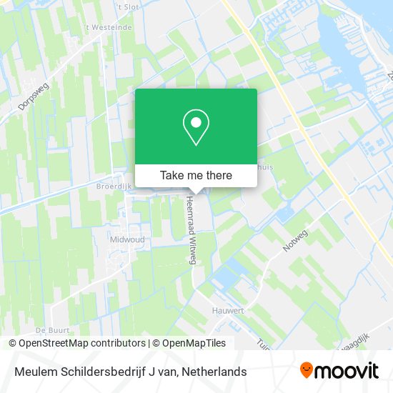 Meulem Schildersbedrijf J van map