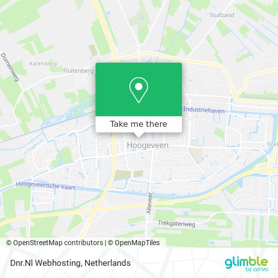 Dnr.Nl Webhosting map