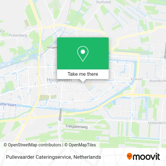 Pullevaarder Cateringservice map