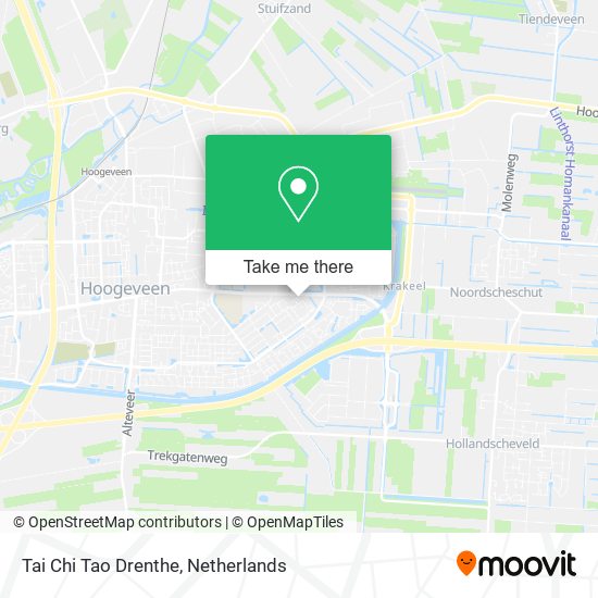 Tai Chi Tao Drenthe map