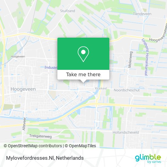 Mylovefordresses.Nl map