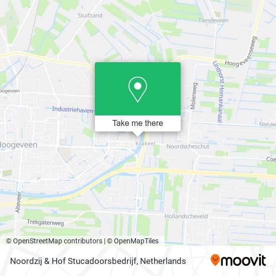 Noordzij & Hof Stucadoorsbedrijf Karte