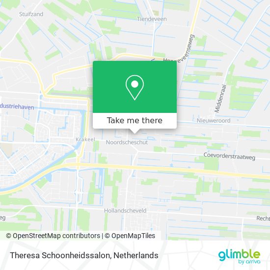 Theresa Schoonheidssalon map