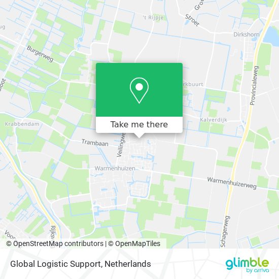 Global Logistic Support Karte