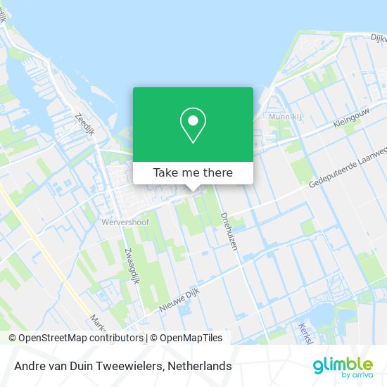Andre van Duin Tweewielers map
