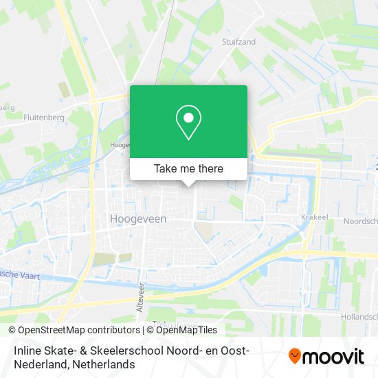 Inline Skate- & Skeelerschool Noord- en Oost- Nederland map