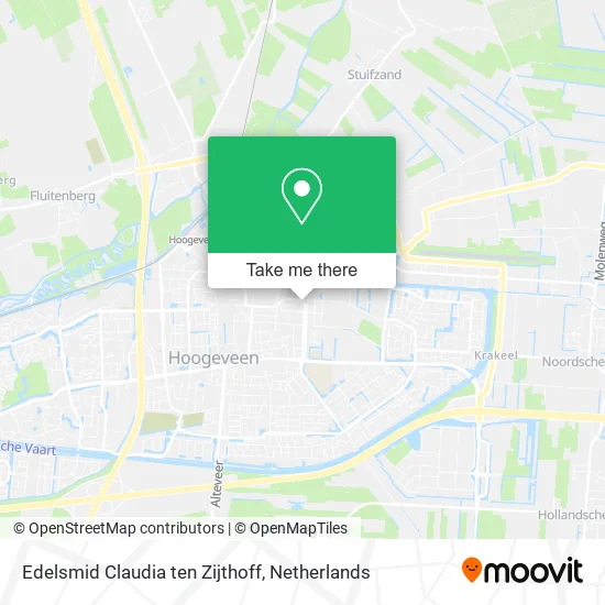 Edelsmid Claudia ten Zijthoff map
