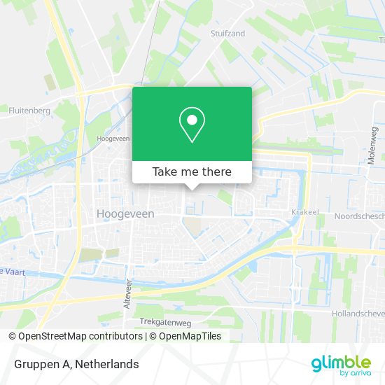 Gruppen A map