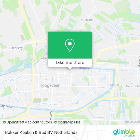 Bakker Keuken & Bad BV map