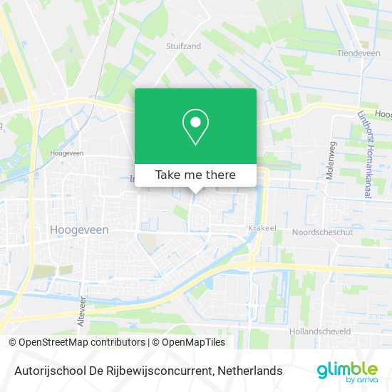 Autorijschool De Rijbewijsconcurrent map