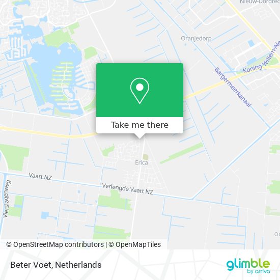 Beter Voet map