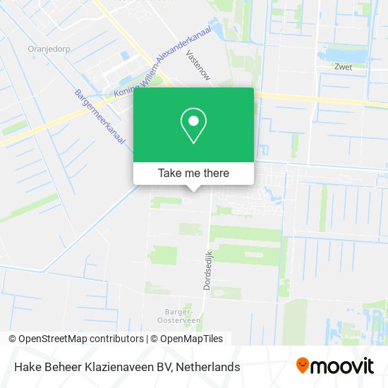 Hake Beheer Klazienaveen BV map